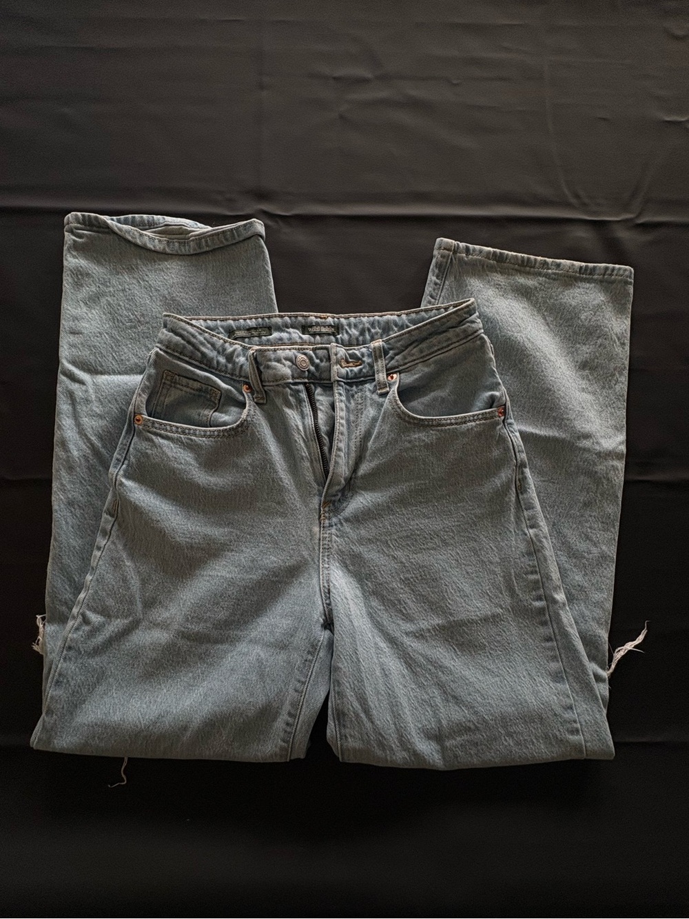 wild fable Washed Light Blue Flare Jeans